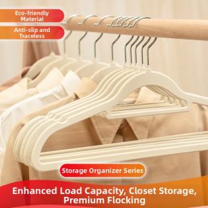 Non-slip Velour Hanger for Clothes Protection