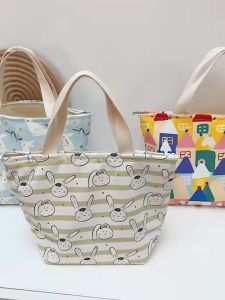 Túi xách mini túi cầm tay nữ giá rẻ vải Canvas dây rút thời trang Hàn Quốc đựng đồ mỹ phẩm cá nhân TMN01