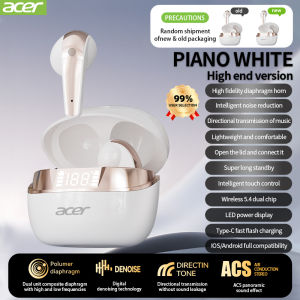 [Official Acer Genuine Product] Ohr554 New Wireless Bluetooth Headphones In-Ear Design Comfortable to Wear for Sports Running Calling Noise Reduction Stereo Sound Quality