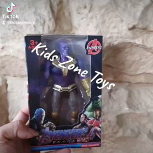 SS Mainan Anak Avanger / Tinggi Robot +/- 15 Cm Marvel Action Figure Lampu Laser