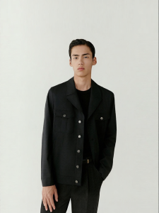ICICLE | Spring Light Silk & Wool Short Jacket