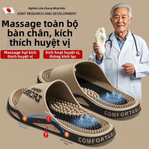 FZT | Dép Nam Massage Chống Trượt Khử Mùi