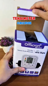 NEW COD TaffOmicron Alat Cek Pengukur Tekanan Tensi Darah Digital Tensimeter Blood Pressure Monitor