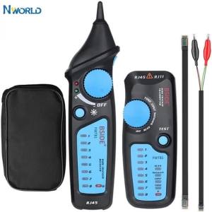 MS6812 Bộ Theo Dõi Cáp Đa Chức Năng Bộ Tìm Dây RJ45 RJ11 Bộ Kiểm Tra Mạng LAN Bộ Dò Điện Thoại Ethernet Để Bảo Trì Cáp Mạng