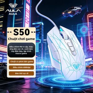 AULA | Wired Gaming Mouse Ergonomic Quiet Design