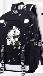 Js Stlye Tas Sekolah Uniseks Tas Ransel Bahu GandaTas Laptop Mochila GOJO TWO 0097