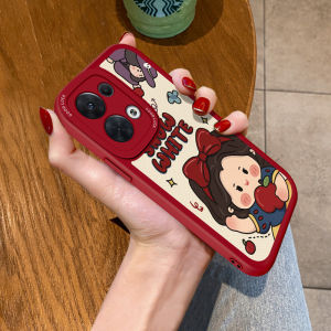 เคสโทรศัพท์ซิลิโคนน่ารักสไตล์การ์ตูน Snow White สำหรับ OPPO Reno15 เปลือกป้องกันตกแต่งลายสัตว์ หนังเทียม ทนทาน เปลือกป้องกันสำหรับผู้หญิง