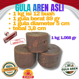 TERMURAH gula aren 1 kg 100% asli gula kawung