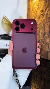 szhaiyu | New Color Metal Cooling Bumper Frame Phone Case For iPhone 18 17 16 15 14 13 12 Pro Max Lightweight Metal Aluminum Alloy Cover