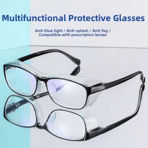 Dust-proof Anti-fog Anti-blue-light Anti-UV Polarized Myopia-compatible Safety Goggles