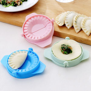 Talao Creative Plastic Dumpling Molds Chinese Food Jiaozi Maker Dough Press Pie Ravioli Hand Tools