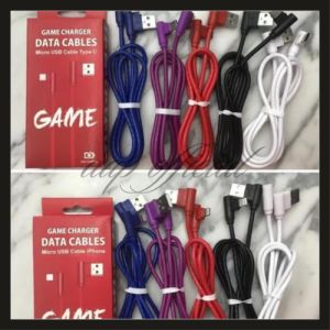 Kabel Data Charger L Mobile Legend Game Type C Gaming