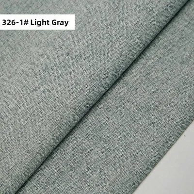 Linen and Polyester Blend Fabric