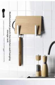 Strong Adhesive L Hooks for Heavy-Duty No Drilling Required Adhesive Hooks Wall-Mounted Hangers