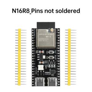 ESP32-S3-N16R8/N8R2 Wi-Fi and Bluetooth Development Board Dual Type-C Ports with Antenna Connectors