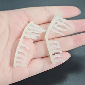 Topranc Night Fish Luring Transparent Shrimp Feet Soft Bait Artificial Lure Special Fishing Bait Tackle Accessories