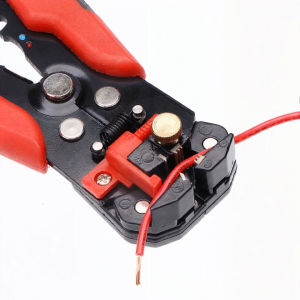 Meterk 260PCS Crimp Cable Terminals Set Kit Heat Shrink Insulated Wire Electrical Connector Assorted Box with Wire Stripping Pliers