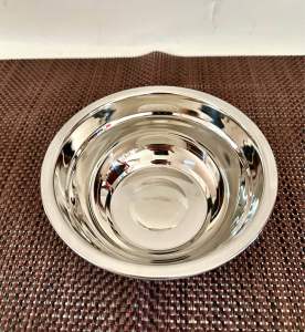 Mangkok baskom mixing bowl stainless tebal kilap