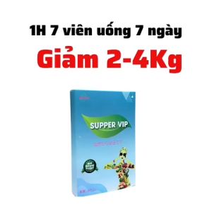 Viên giảm cân Supper VIP siêu mạnh ( Liệu trình 7vien uống 7 ngày)