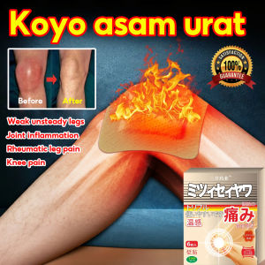 Mitsui Pharmaceutical gout joints 12PCS/box Mitsui Pharmaceutical Gout Patch Sakit lutut Pain relief patch Gout Patch