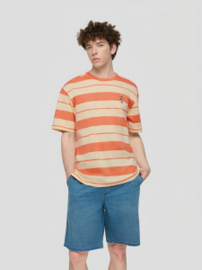 Gap | New Pure Cotton Bear Embroidered Loose Short Sleeve T-shirt