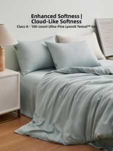 SIBAISE | Bộ Sưu Tập 4 Món Vải Lyocell Siêu Mịn Đã Giặt 100 Cái