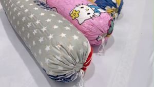 Áo gối ôm thêu 2 lớp chân Gòn 35cm x 100cm