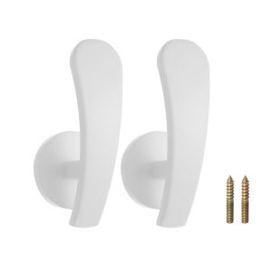 2pcs/set Retro Hold Practical Durable Curtain Holder Wall Hanger Curtain Holdback Mounted Metal Hooks