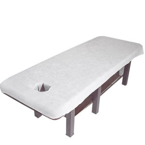 Dustproof Elastic Face Hole Beauty Bed Cover 1 Piece