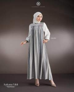 [ KALYANA BISA COD ] DRESS DAN MIDI BY NADHEERA LUXURY✅GAMIS NADHEERA TERBARU✅