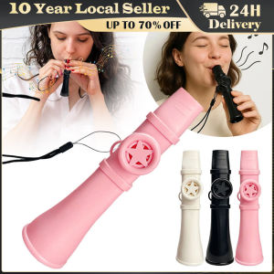 Portable ABS Kazoo Flute with Lanyard Easy To Learn Musical Instruments British Funny Musical Whistle Toy Boys Girls Gift