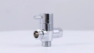 【Limited stock】 PurePlunge 3 Way 1/2 Shower Faucet Water Splitter Shower Valve Diverter Nozzle Adapter