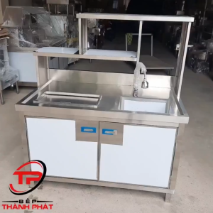 Quầy pha chế inox 1.2m. Giá tại xưởng