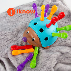 I know Learning Resources Spike The Fine MotorHedgehog Sensory Fine Motor Toy Ages18+mths 14 pieces
