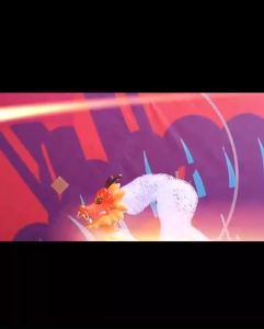 Súng bắn bong bóng máy thổi bong bóng rồng vàng phong cách Trung Hoa có đèn dùng pin sạc - Life Style 4U