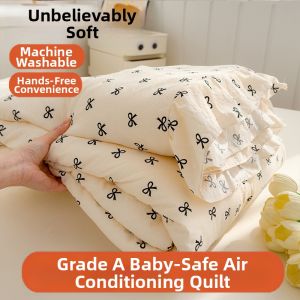 YAOKANG | Student Suitable Thin Summer Cooling Blanket Soybean Fiber