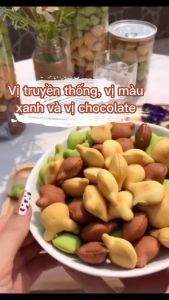 Bánh gấu nhân kem mix 3 vị đồ ăn vặt Lets Nuts với vỏ ngoài giòn tan kết hợp nhân kem béo siêu cuốn