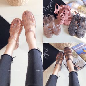 รองเท้าแตะส้นแบนแบบสวมหัวสไตล์โรมัน Zaxy สำหรับผู้หญิงในช่วงฤดูร้อนปี 2022 ทรงพื้นนุ่ม สไตล์ลำลอง ทรงกลวง รองเท้าแตะแบบสวมหัว