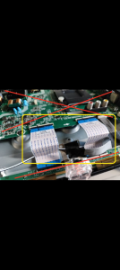 🔥Msia Ready Stock 24hr Ship🔥1 PASANG - HISENSE LCD TV 43B6000PW LVDS RIBBON CABLE (MAINBOARD TO SCREEN BOARD)