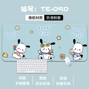 Mouse Pad Cute Pacha Dog Desk Mat Mouse Pad Girl Computer Desk Pad Keyboard Pad Student Desk Pad