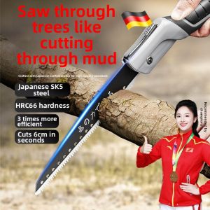 DUANYUN | Folding Saw for Home Use and Carpentry Lightweight and Durable SK5 Steel
