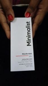 Minimalist 8% Glycolic Acid Toner For Glowing Skin | Multi-functional Exfoliating Toner With Bamboo Water for Body Face Underarms & Scalp | For Women & Men | 150 ml