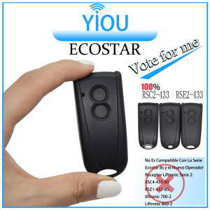 YIOU RSC2 RSE2 433 Hormann ECOSTAR porte de Garage télécommande porte RSC2-433 RSE2-433 émetteur de Code roulant