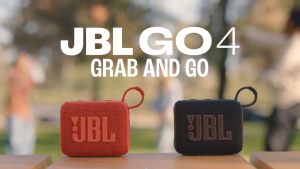 JBL GO4 Portable Bluetooth Speaker Ultra-Lightweight & Portable Blue and Black