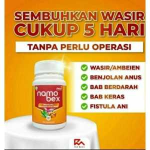 Namobex Original Kapsul Wasir | Namobex Obat Wasir - Ambeien Tanpa Operasi