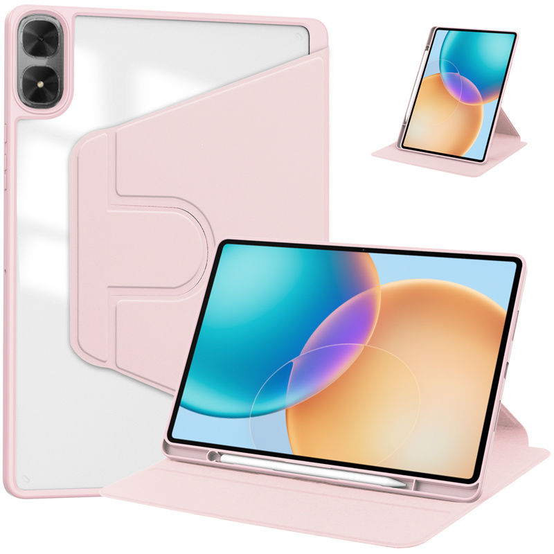 Transparente Pu Leder Tablet Hülle Für Infinix Xpad Mit Ständer_voghion.com