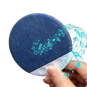 Máy Tạo Tiếng Ồn Trắng Mini Đặt Dưới Gối Với Bộ Hẹn Giờ 30/60/90 Phút Âm Thanh Nổi HiFi Dành Cho Phòng Ngủ Di Động Chất Liệu Nhựa Sử Dụng Nguồn USB