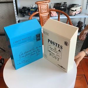 Kotak Pos Kotak Surat Besi Gaya Eropa & Dekorasi Taman Pernikahan