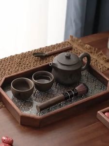 Tray Pelayanan Kayu & Nampan Vintage untuk Meja: Mempercantik Dekorasi Rumah Anda
