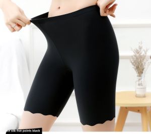 Leggings Safety Pants Womens Fashion Tape Modal Ice Silk Insurance Underwear Plus Size Plus Size Ladies Pants Black Lace